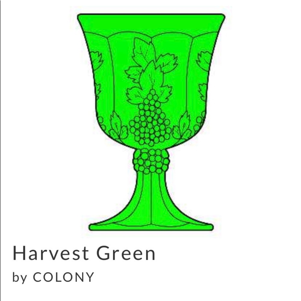 4 Vintage Harvest Green by Colony.